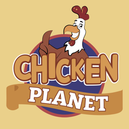 Chicken Planet logo.